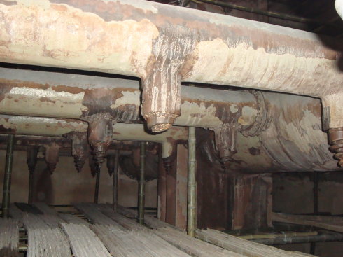 脫硫塔噴淋區(qū)域 脫硫塔噴淋區(qū)域