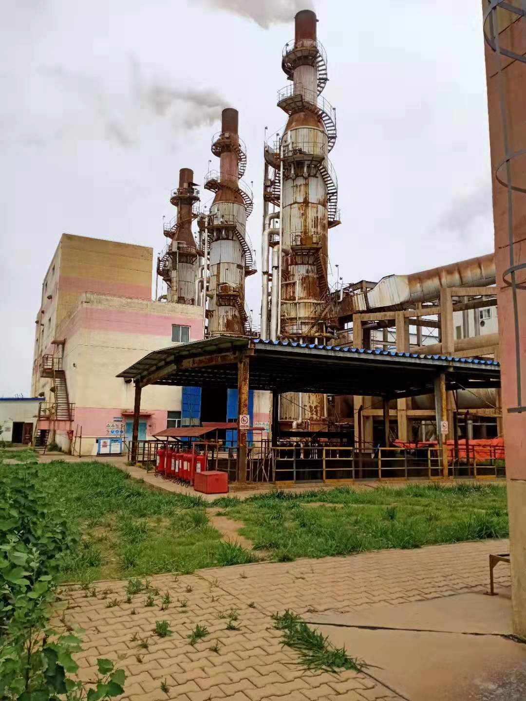 陜西有色集團(tuán)的脫硫塔 陜西有色集團(tuán)的脫硫塔