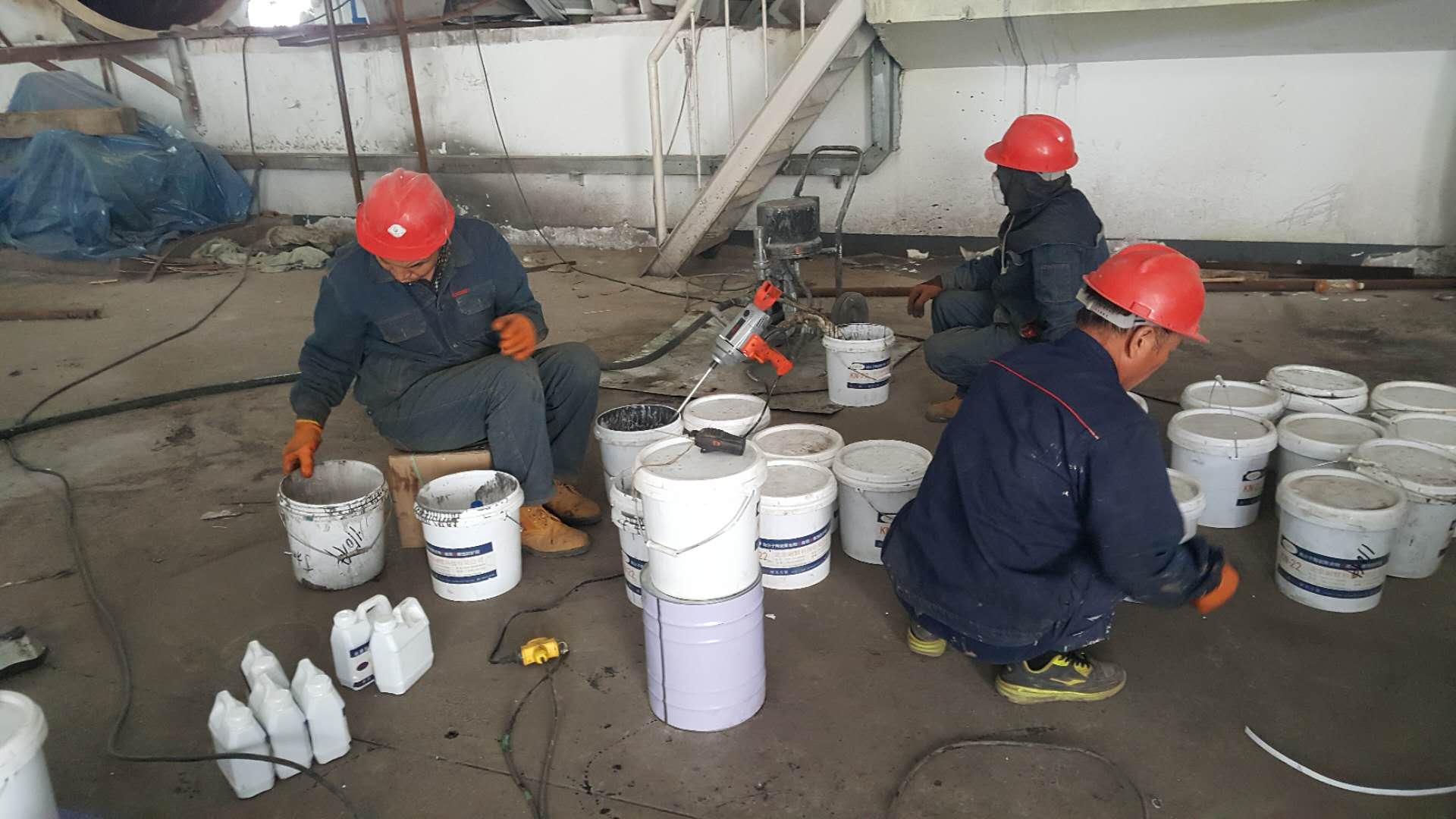 脫硫塔防腐施工隊現場施工防疫安全要求 脫硫塔防腐施工隊現場施工防疫安全要求