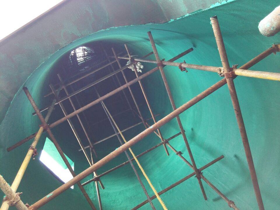 脫硫塔煙囪腐蝕機理及脫硫防腐漆施工 脫硫塔煙囪腐蝕機理及脫硫防腐漆施工